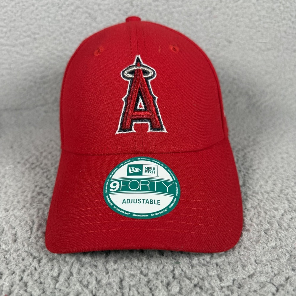 Anaheim Angels Strapback One Size Unisex Red MLB Baseball 9Forty New Era Outdoor